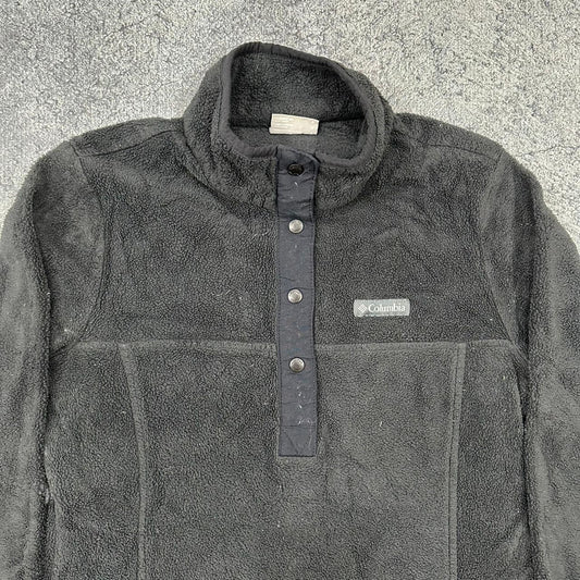 Columbia Fleece Jacke Sweatshirt schwarz S