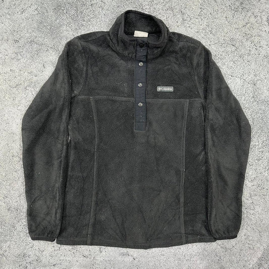 Columbia Fleece Jacke Sweatshirt schwarz S