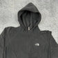 The North Face Fleece Jacke Zipper schwarz L
