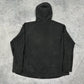 The North Face Fleece Jacke Zipper schwarz L