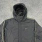 Nike vintage Jacke gefütterte Jacke schwarz L