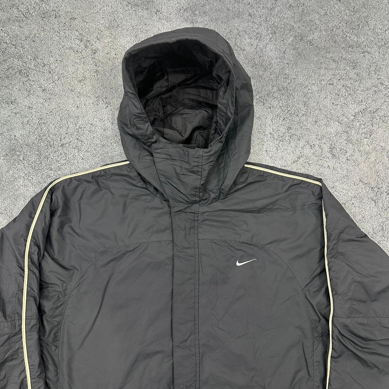 Nike vintage Jacke gefütterte Jacke schwarz L