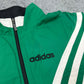 Adidas vintage Windbreaker Trackjacket Jacke grün L
