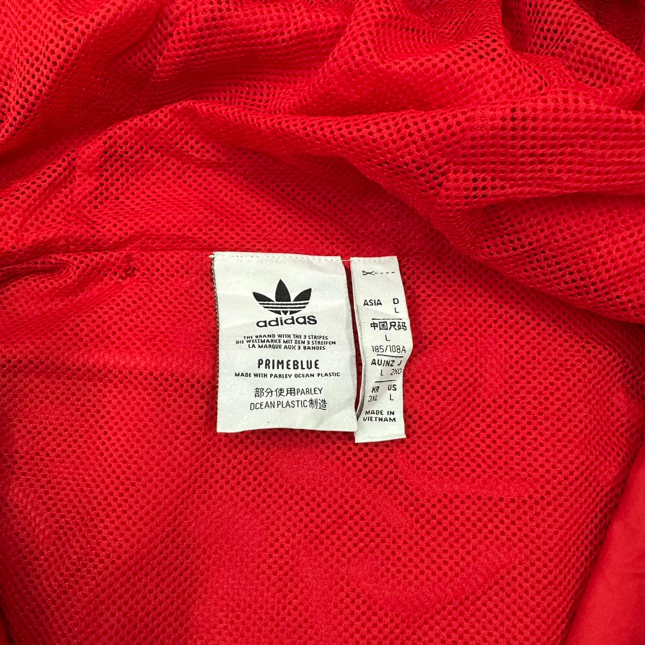Adidas Originals Windbreaker Trackjacket rot L