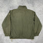 Nike ACG vintage 2in1 Wendejacke Fleece Softshell Jacke grün beige L