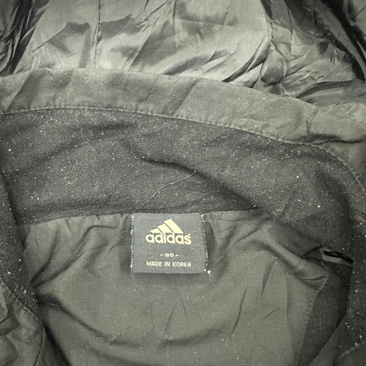 Adidas vintage Jacke Windbreaker allwetter schwarz M