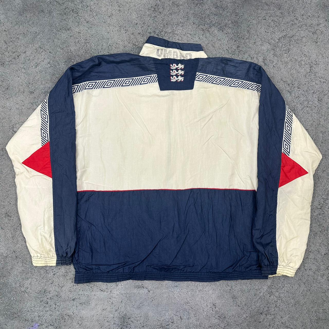 Umbro x England 1990-1992 vintage Trackjacket Windbreaker Jacke XL