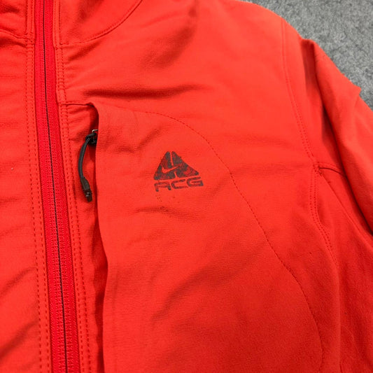 Nike ACG Softshelljacke outdoor jacket Windbreaker rot M