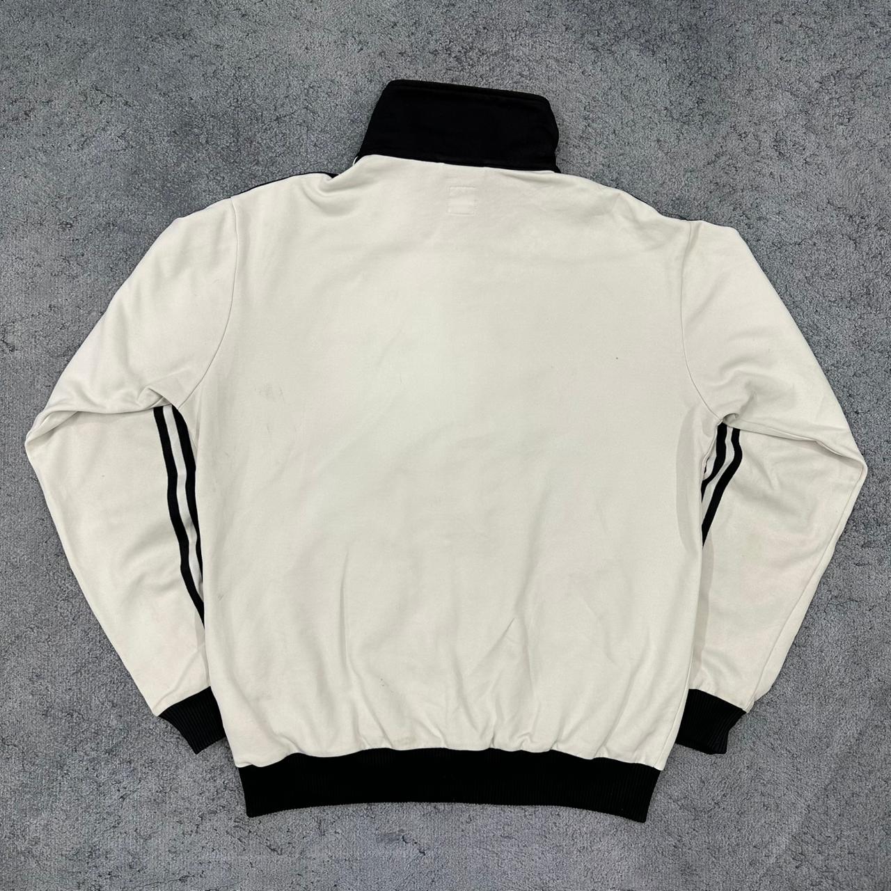 Adidas Originals vintage Zipper Sweatshirt weiß M