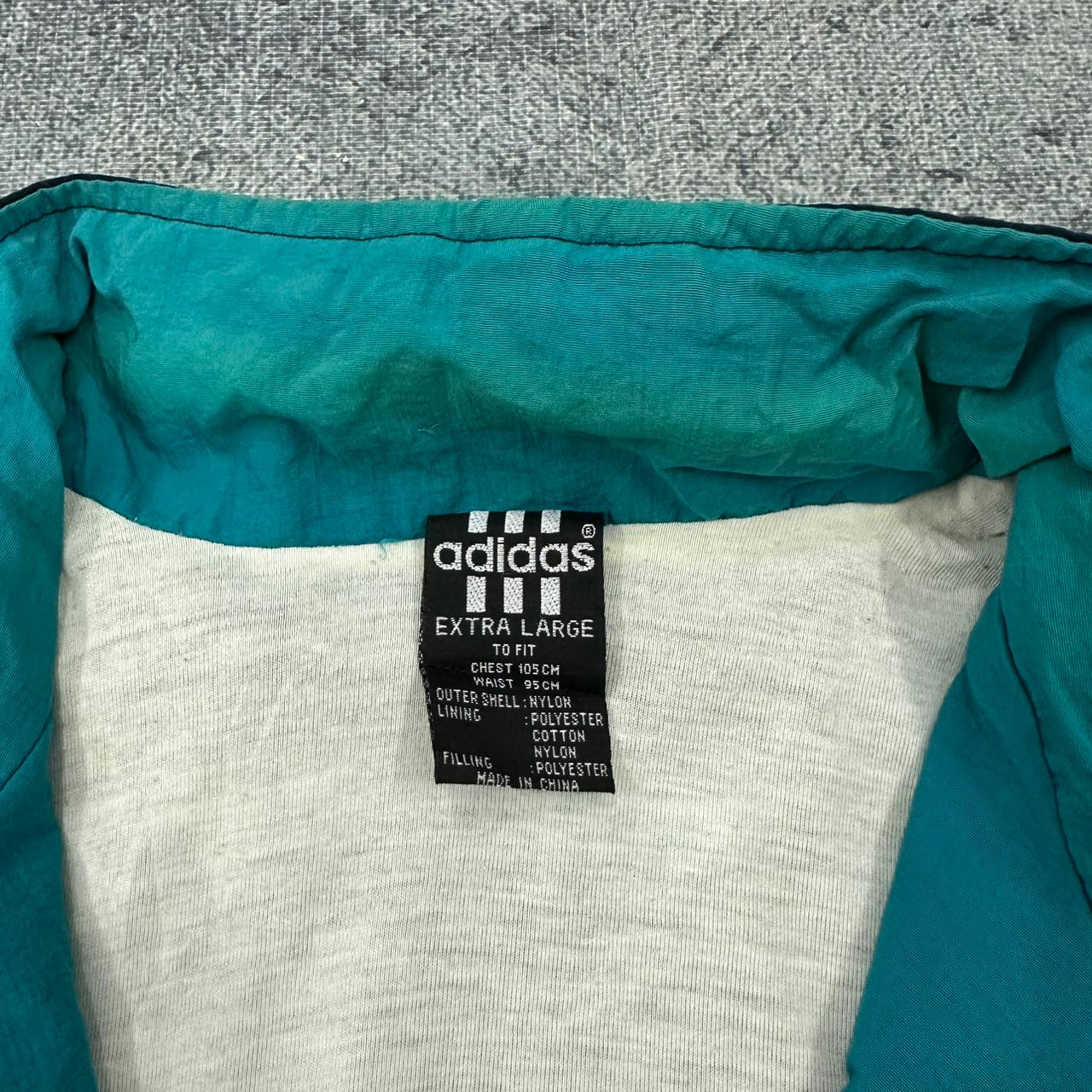 Adidas vintage Ford x Olympia x Australien Windbreaker Trackjacket blau XL