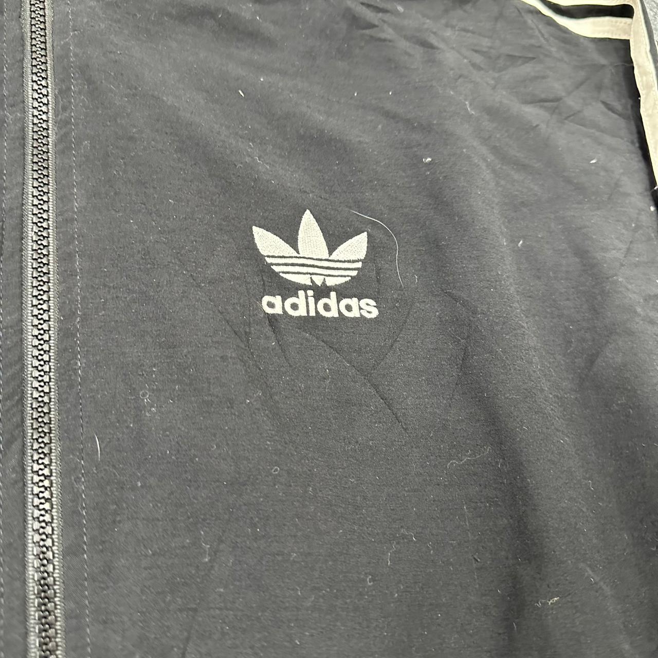 Adidas Originals vintage Trackjacket Windbreaker Jacke schwarz S