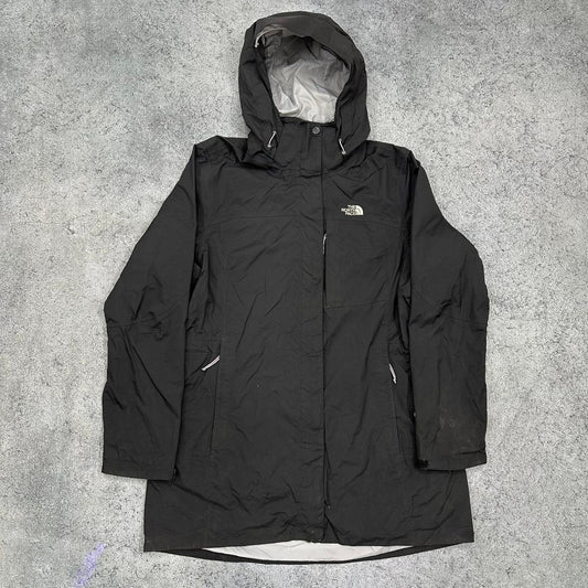 The North Face HyVent Jacke Windbreaker Parka schwarz XL