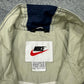 Nike vintage big Logo Windbreaker Trackjacket Jacke creme S