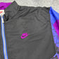 Nike vintage 80s crazy Windbreaker Trackjacket lila M