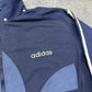 Adidas vintage Windbreaker Trackjacket Jacke blau XL
