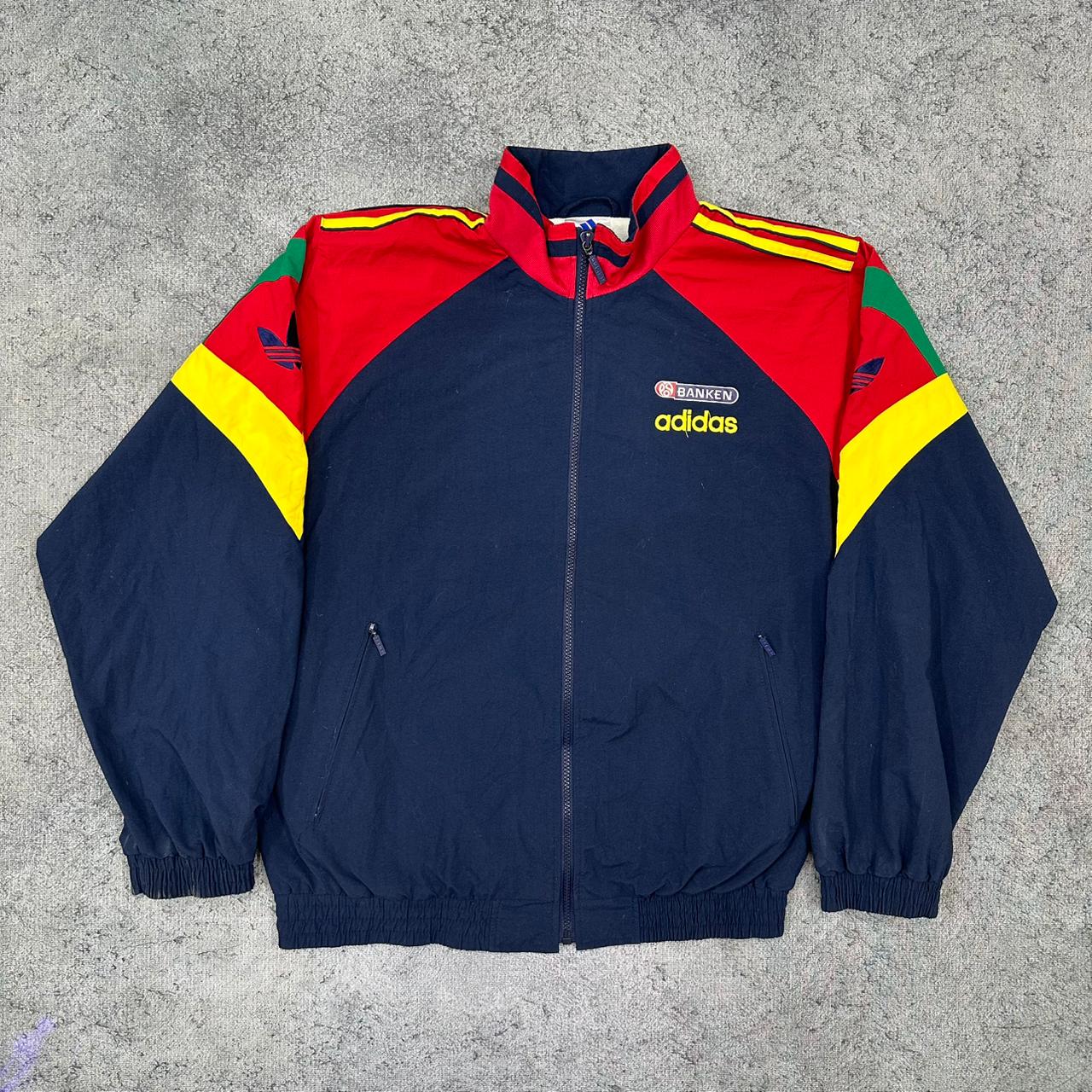 Adidas vintage rastafari marley Windbreaker Jacke Trackjacket M