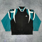 Adidas vintage Windbreaker Trackjacket grün XL