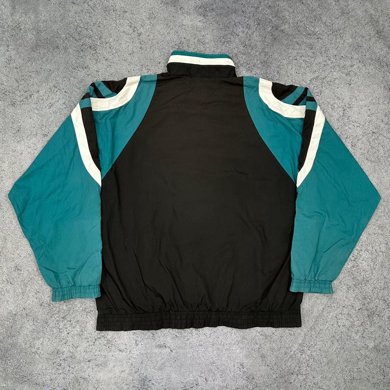 Adidas vintage Windbreaker Trackjacket grün XL
