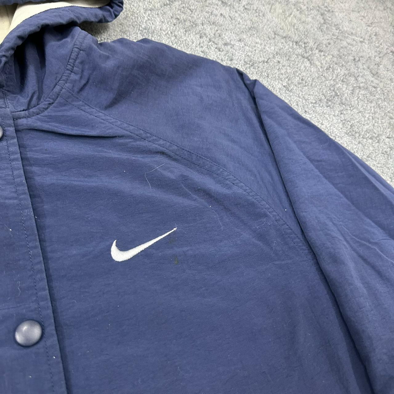 Nike vintage Wendejacke Collegejacke blau M