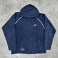Umbro vintage Fleece Hoodie Pullover blau M
