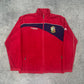 Adidas Fleecejacke zipper rot M