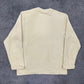 Adidas vintage Fleece Sweatshirt Sweater weiß L