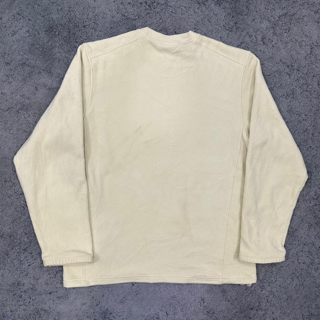 Adidas vintage Fleece Sweatshirt Sweater weiß L