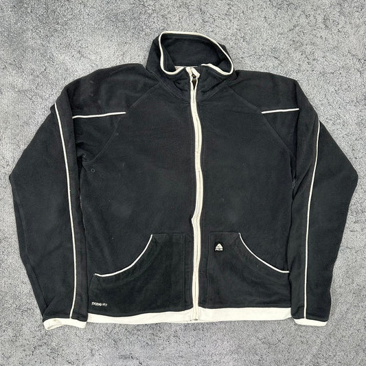 Nike ACG vintage Fleece Jacke Zipper grau M
