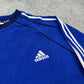 Adidas vintage Fleece Sweatshirt Sweater blau L