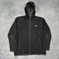 The North Face Jacke Zipper Fleece Workwear schwarz XL
