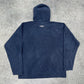 Umbro vintage Fleece Hoodie Pullover blau M
