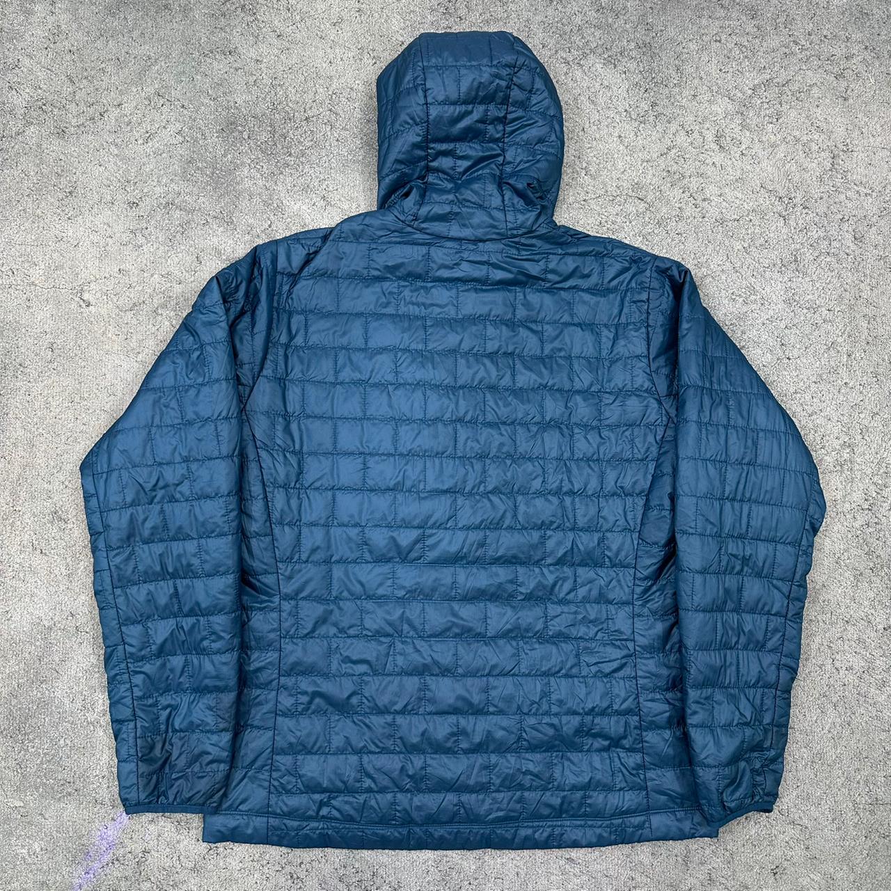 Patagonia gefütterte Jacke allwetter outdoor blau XL