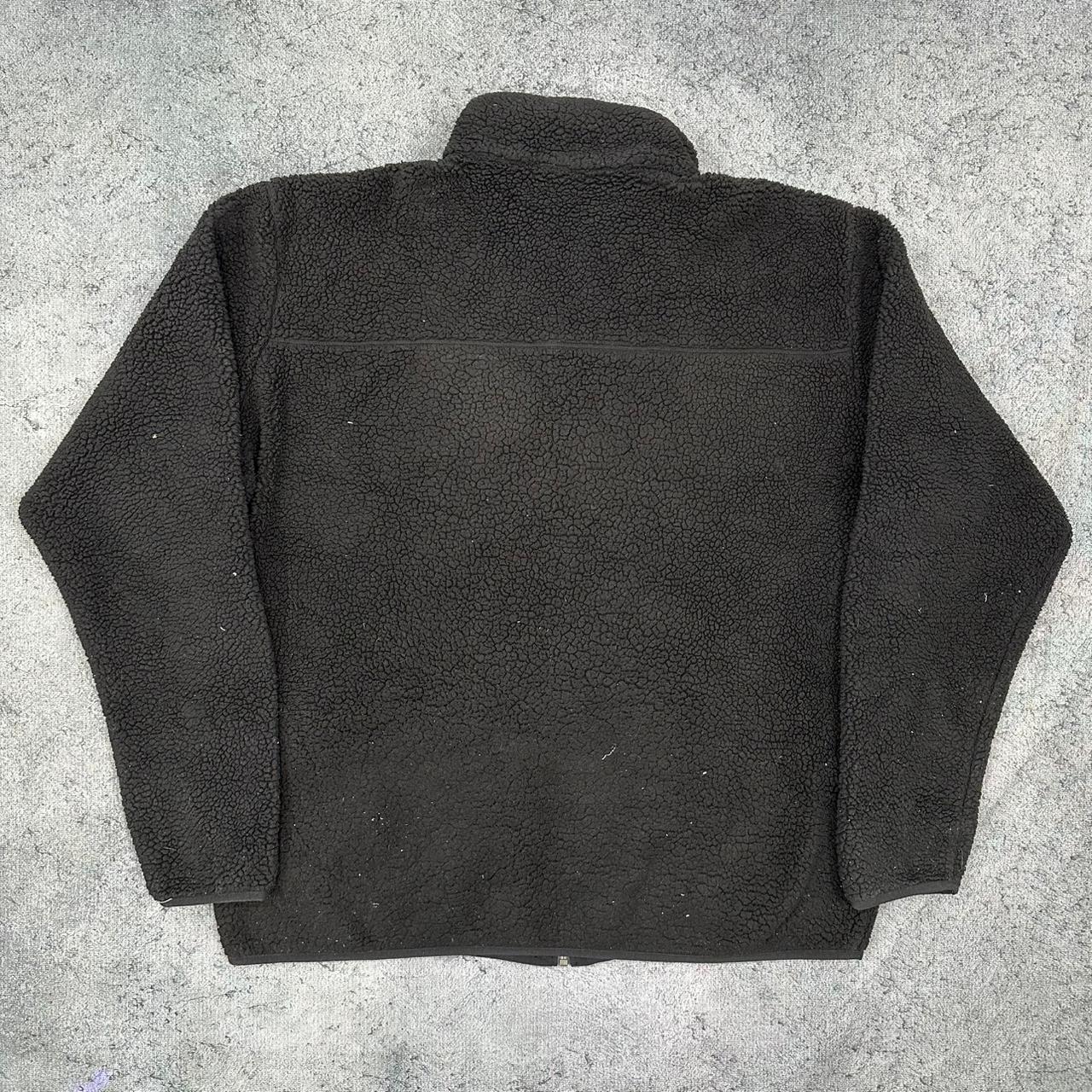 Columbia Fleece Jacke Teddy Zipper schwarz XL