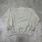 NAF NAF vintage 90s embroidery Sweatshirt Sweater Crewneck grau L