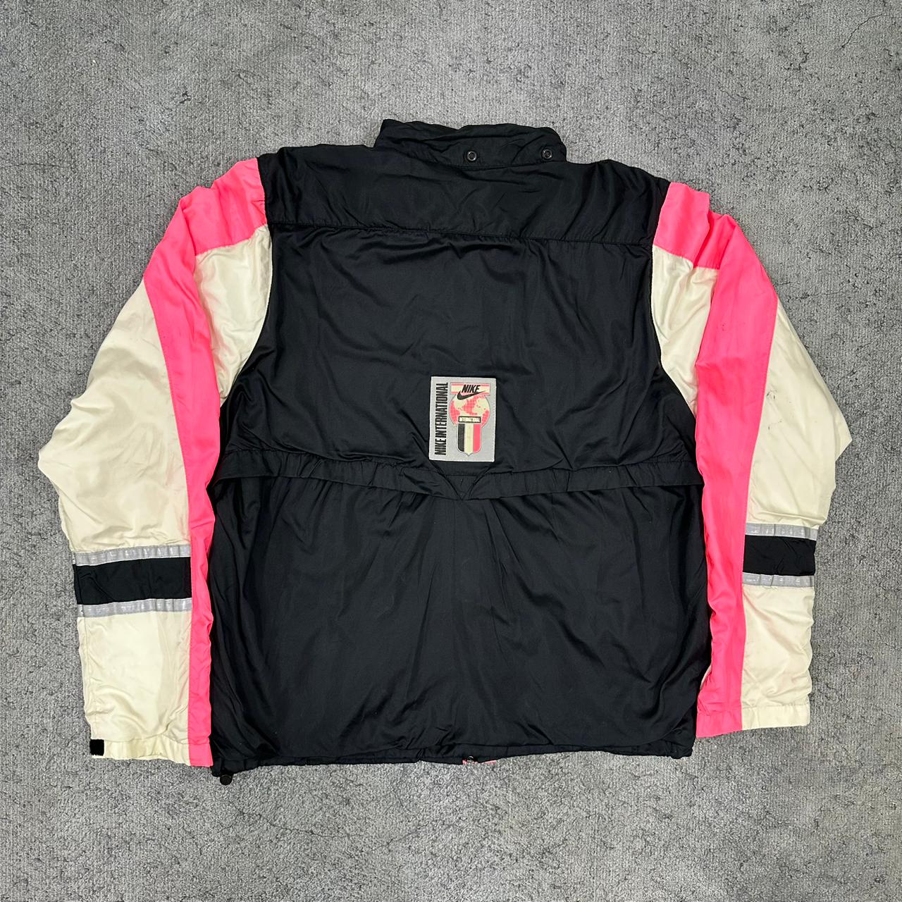 Nike International vintage 90s Windbreaker Trackjacket Y2K Jacke L