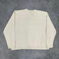 Nike vintage Swoosh Sweatshirt Sweater Crewneck beige XXL
