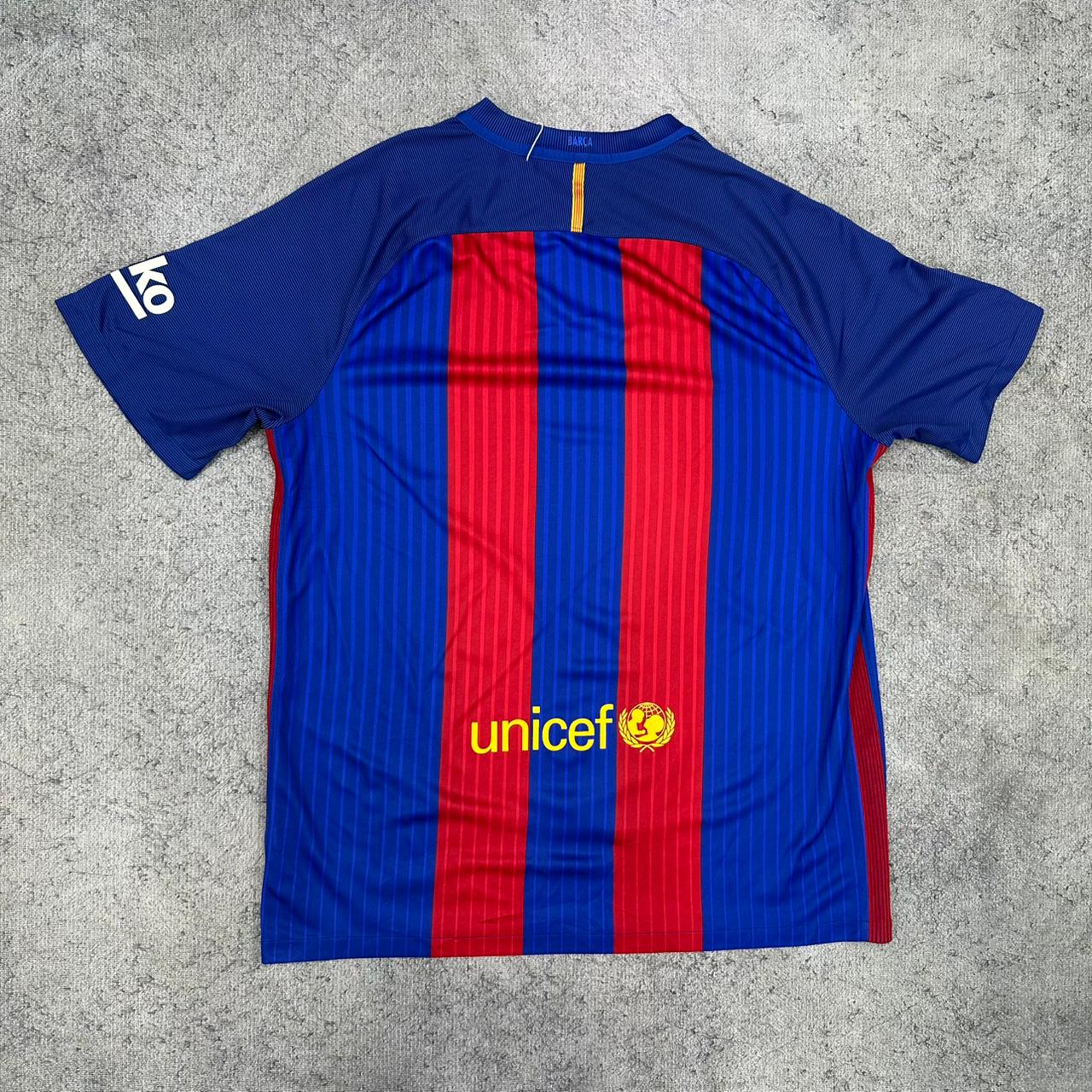 Fc Barcelona x Nike 2016/2017 Trikot Jersey Spanien XL