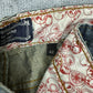 LRG Geans vintage Baggy Jorts Shorts Japanese embroidery Y2K Hip Hop Denim Jeans Pants W42 XXL