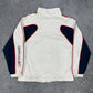 Reebok vintage Trackjacket Windbreaker Jacke weiß XS