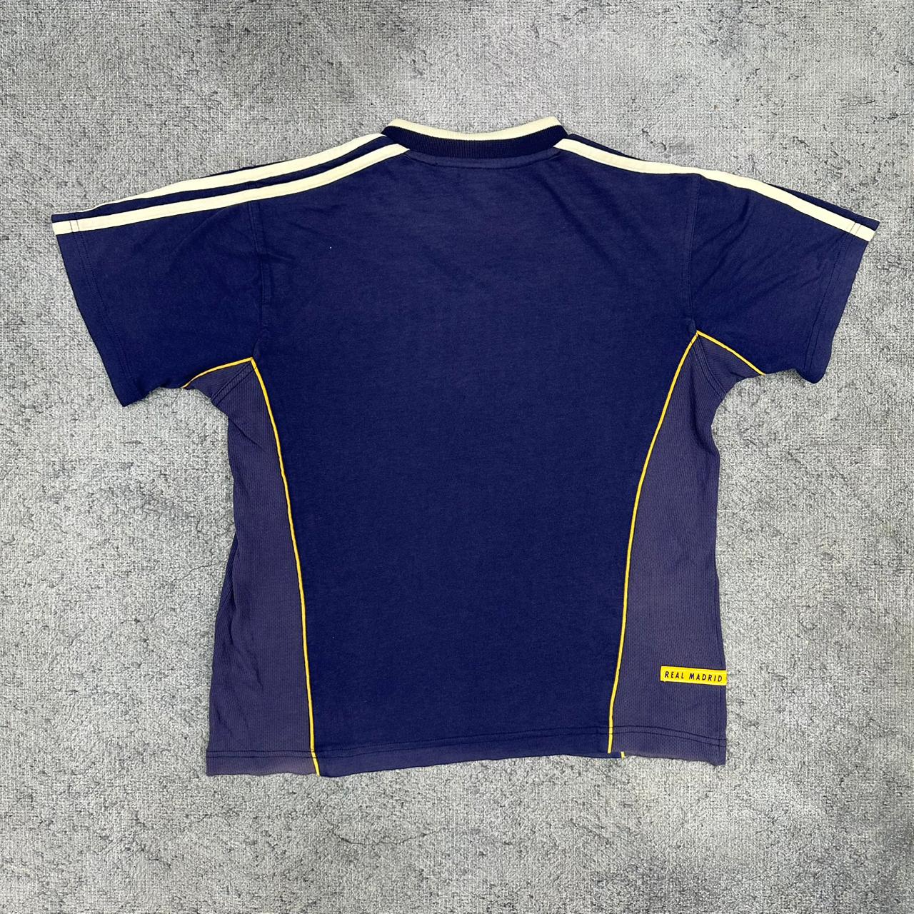 Adidas x Real Madrid 1999 / 2000 T-Shirt Shirt Tee Trikot lila XS