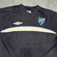 Malaga x Umbro vintage Fußball T-Shirt Shirt Tee blau XL