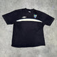 Malaga x Umbro vintage Fußball T-Shirt Shirt Tee blau XL