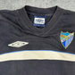 Malaga x Umbro vintage Fußball T-Shirt Shirt Tee blau XL