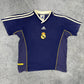 Adidas x Real Madrid 1999 / 2000 T-Shirt Shirt Tee Trikot lila XS