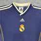 Adidas x Real Madrid 1999 / 2000 T-Shirt Shirt Tee Trikot lila XS