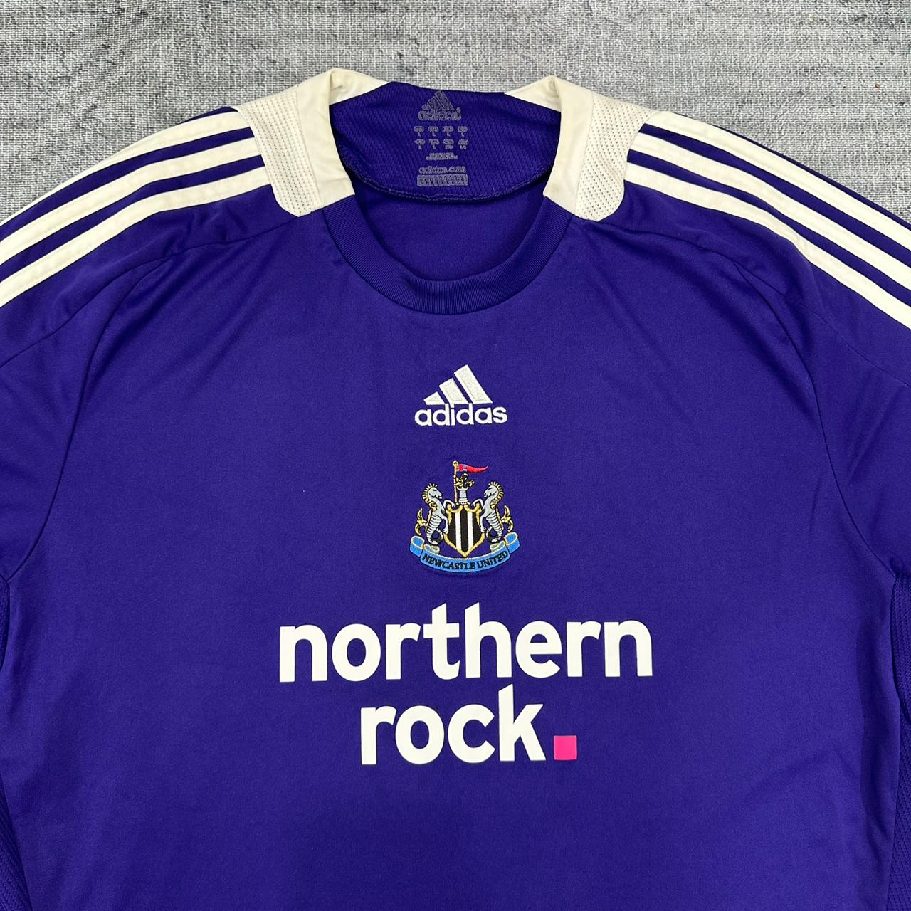Newcastle United x Adidas vintage Trikot Jersey 2008/09 Shirt lila L