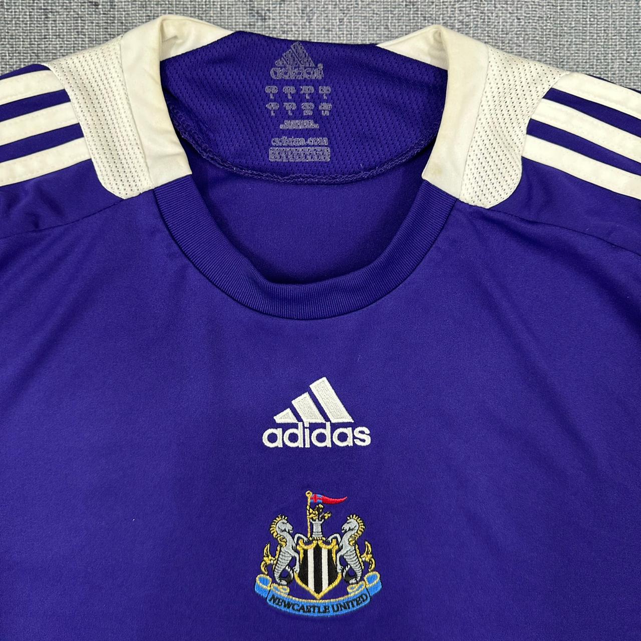 Newcastle United x Adidas vintage Trikot Jersey 2008/09 Shirt lila L