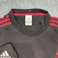 Adidas x Ac Mailand Milan vintage T-Shirt Tee Shirt schwarz L