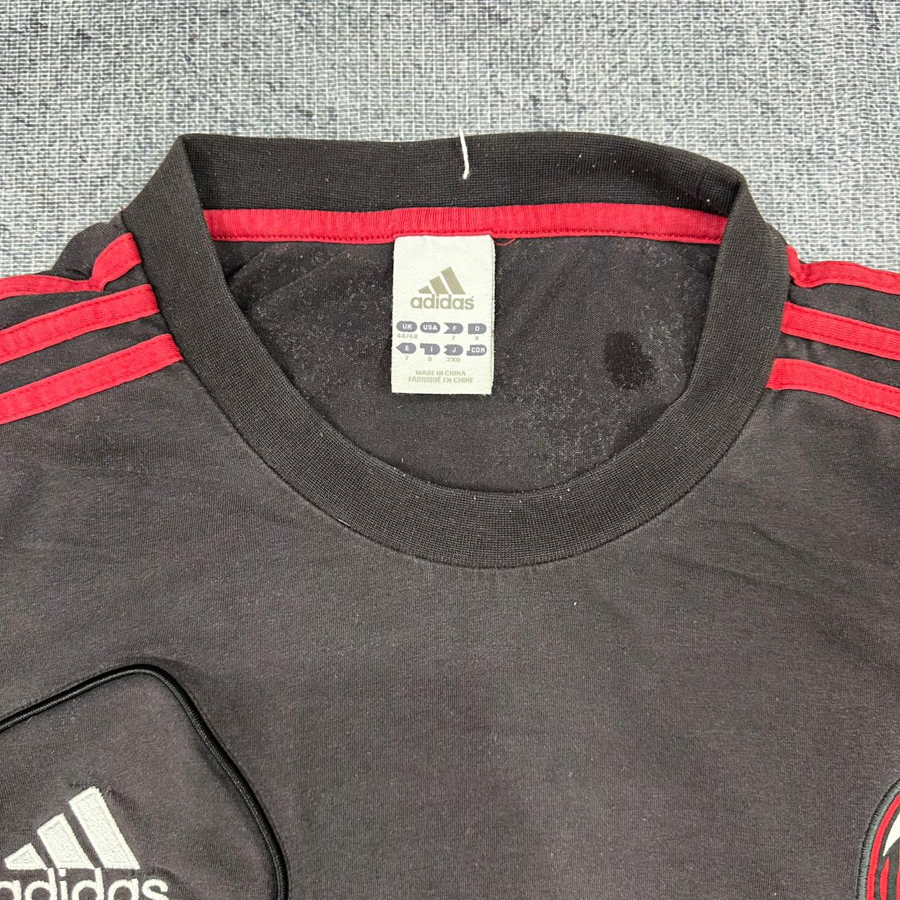 Adidas x Ac Mailand Milan vintage T-Shirt Tee Shirt schwarz L