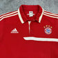 Fc Bayern München 2013/14 Adidas vintage Polo Shirt T-Shirt Jersey Rot XL